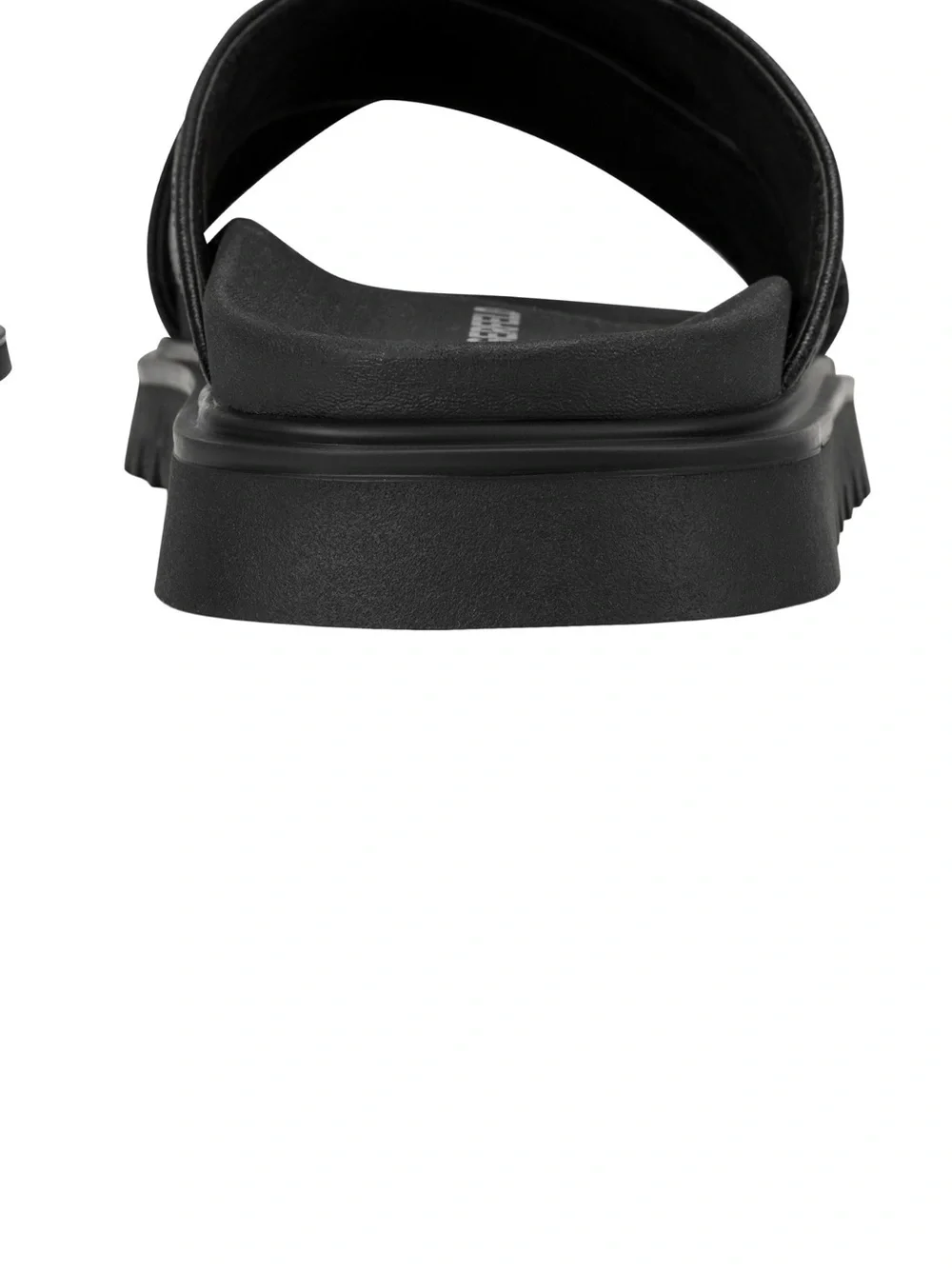 Karl Lagerfeld Black Men's Slide with Chunky Sole